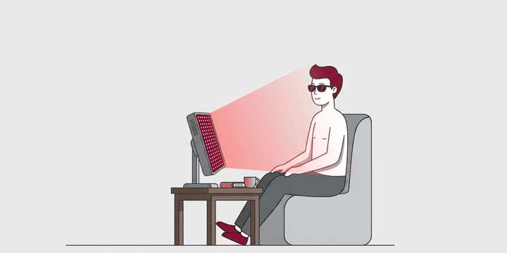Blog article image: Terapia czerwonym światłem w domu: bezpieczeństwo i dawkowanie